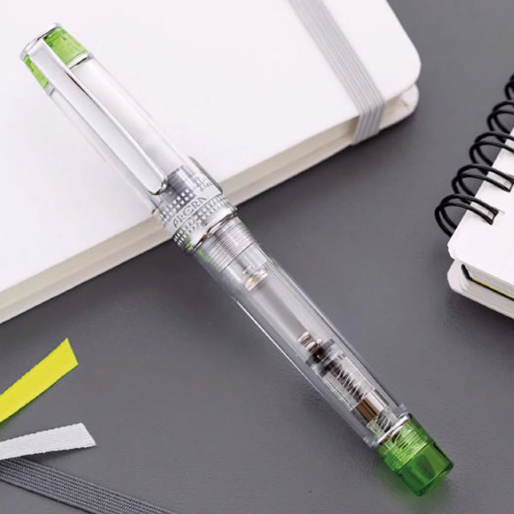 Pilot Prera Tinted Light Green Fountain Pen - Medium Nib