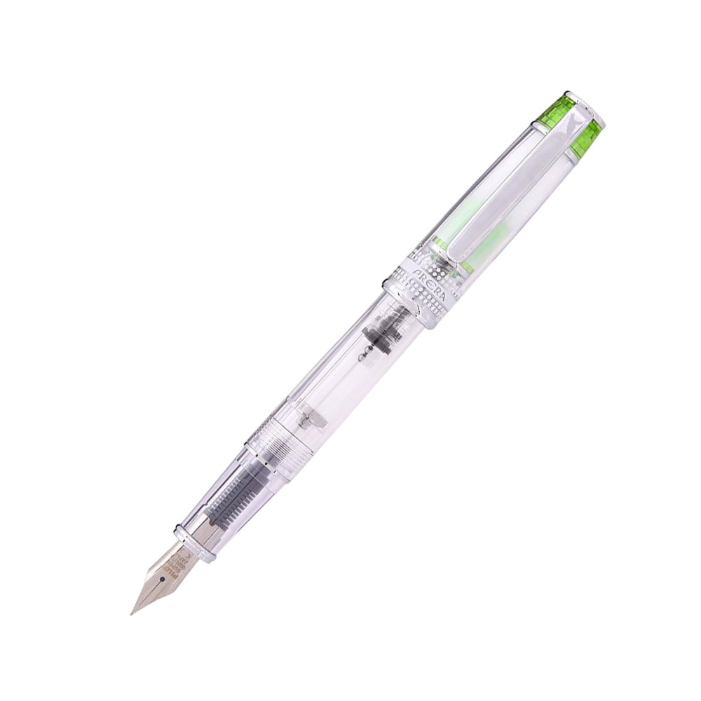 Pilot Prera Tinted Light Green Fountain Pen - Fine Nib