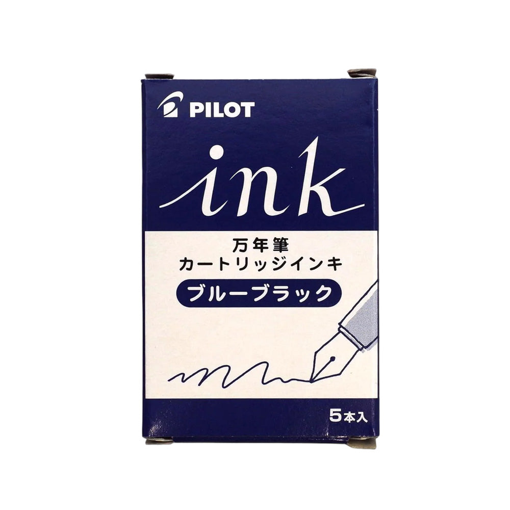 Pilot Blue Black Ink Cartridge 5/Pack