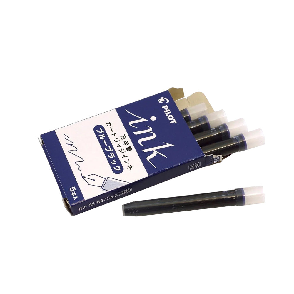 Pilot Blue Black Ink Cartridge 5/Pack