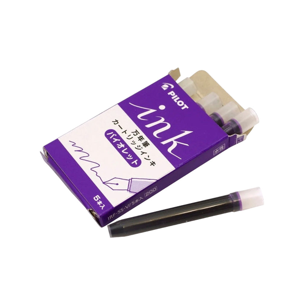 Pilot Purple Ink Cartridge 5/Pack