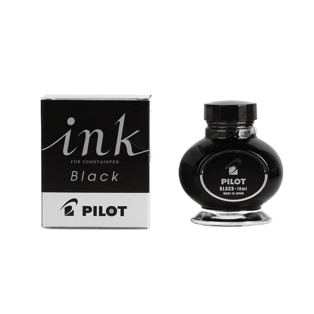Pilot Fountain Pen Ink Bottle – Black 70ml