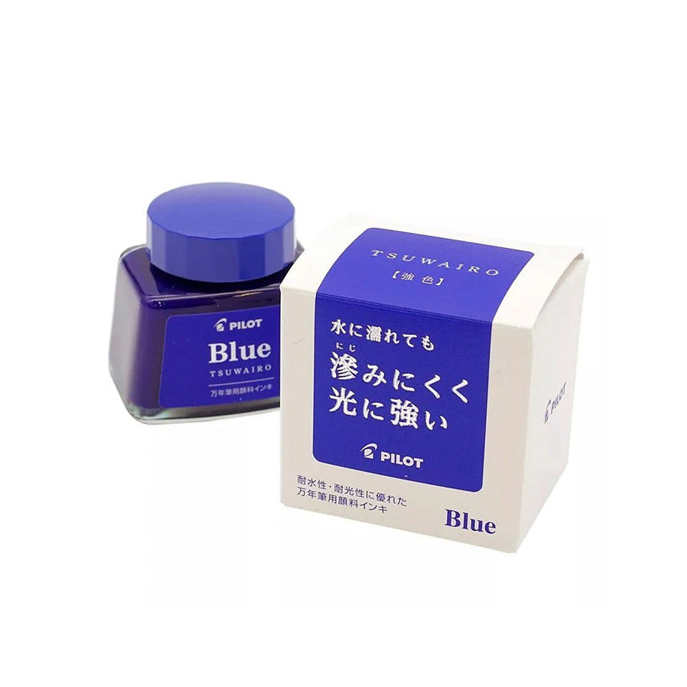 Pilot Fountain Pen Ink Bottle – Tsuwairo-Blue 30ml