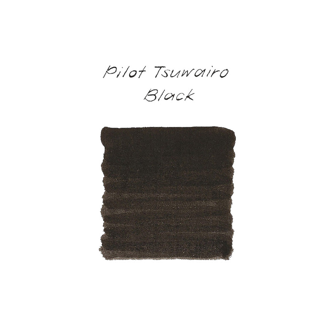 Pilot Fountain Pen Ink Bottle – Tsuwairo-Black 30ml