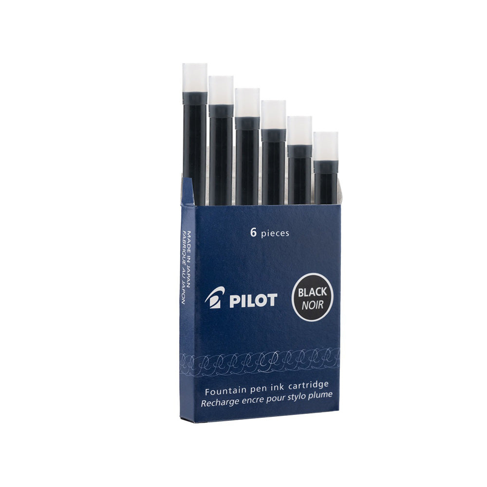 Pilot Black Ink Cartridge 6pcs (Pack of 4)