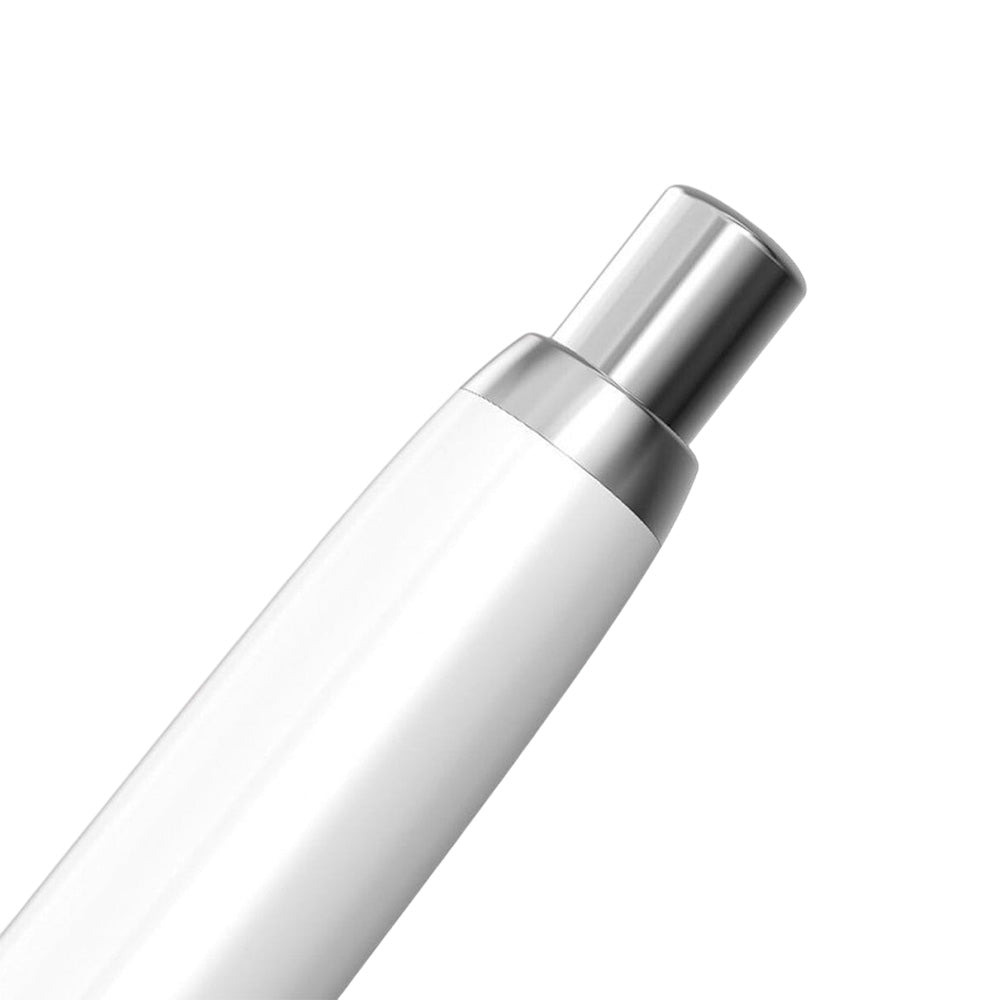 Pilot Capless White/Rhodium RH Fountain Pen - 18Kt Gold Rhodium-Plated Fine Nib