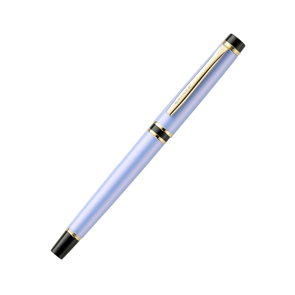 Pilot Grance Pearl Blue Lacquer with Gold Trim Fountain Pen - 14Kt Gold Fine Nib