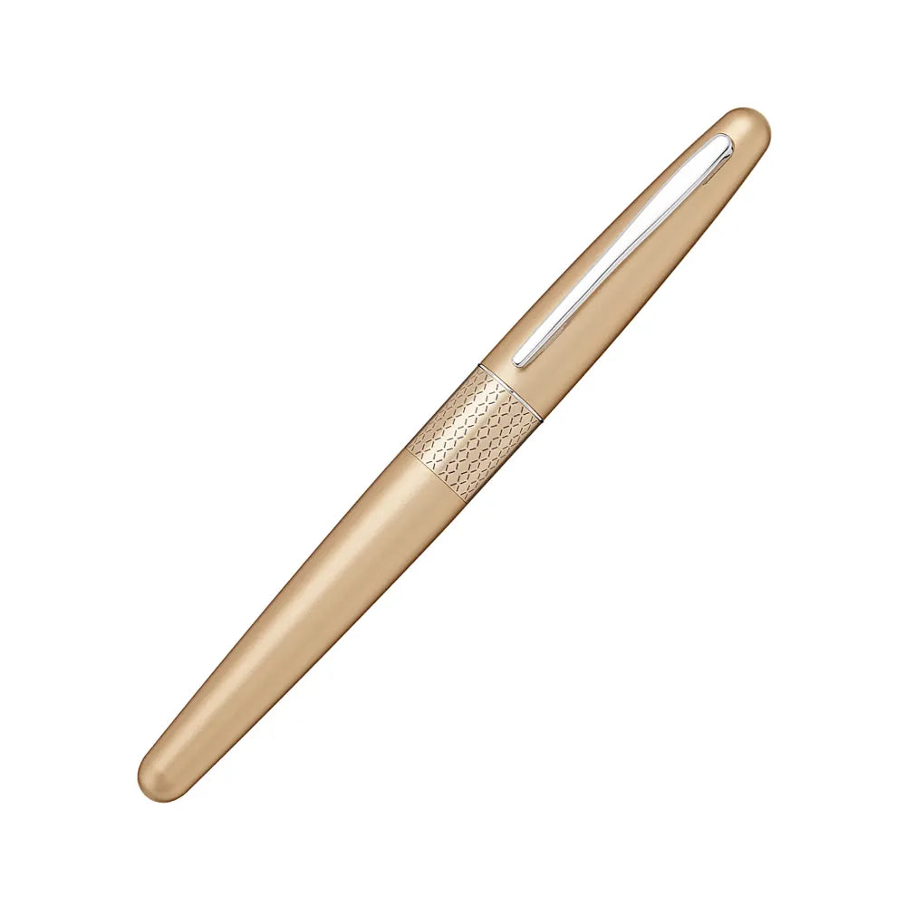 Pilot MR1 Metal Series Gold Zig-Zag Fountain Pen 