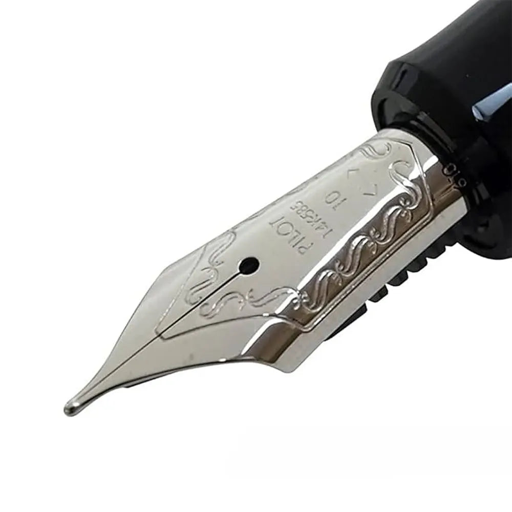 Pilot Custom Heritage SE Marble Red CT Fountain Pen - 14Kt Gold Rhodium-Plated Medium Nib