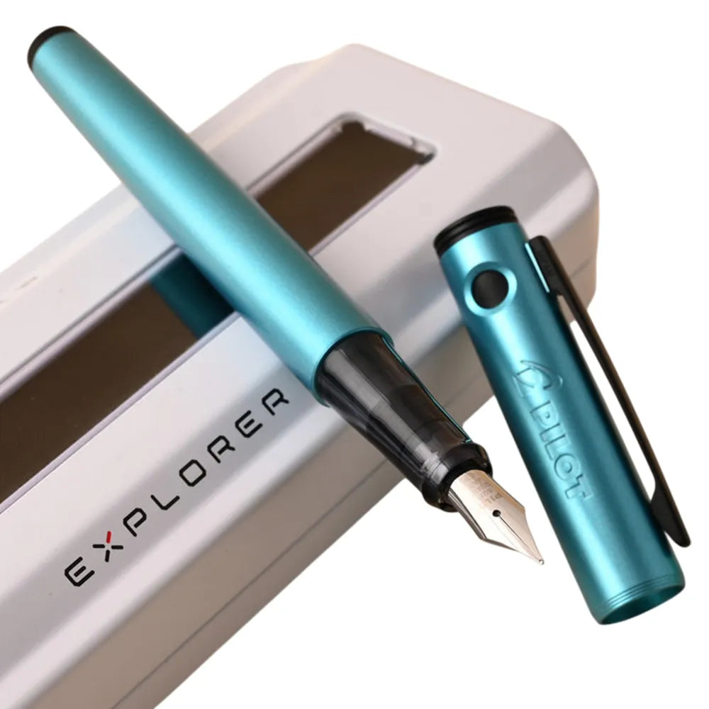 Pilot Explorer Turquoise Fountain Pen