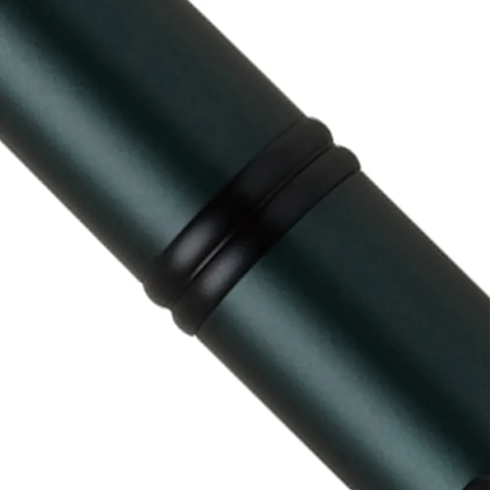 Pilot Capless Matte Green with Black PVD Trim Fountain Pen – Stainless Steel Nib