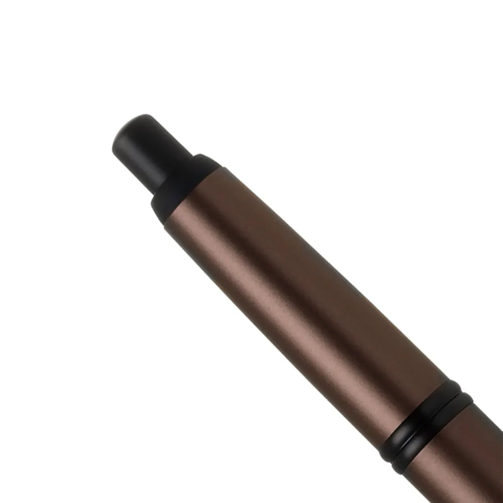 Pilot Capless Matte Copper with Black PVD Trim Fountain Pen – Stainless Steel Nib