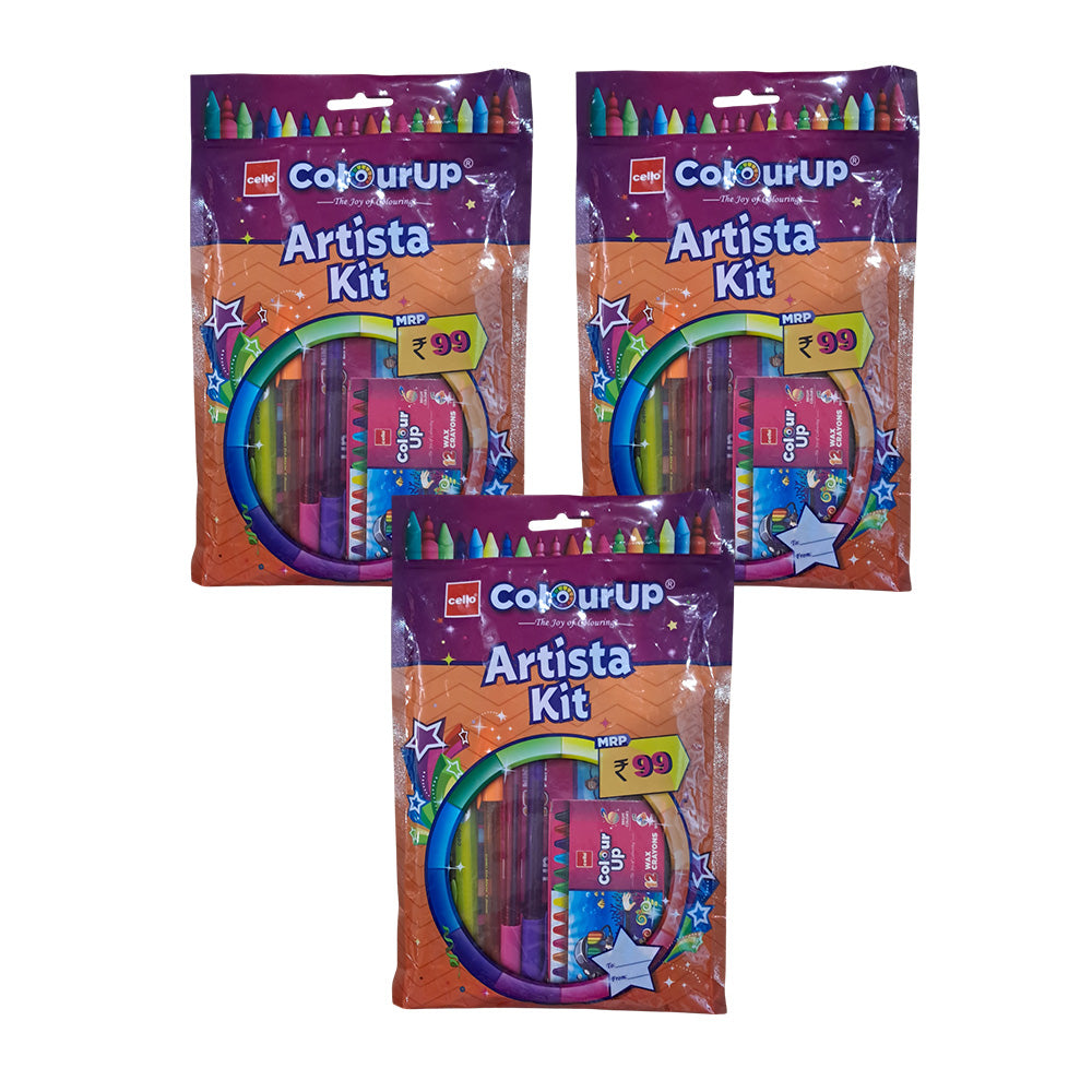 Cello ColourUp Artista Kit (Pack of 3)