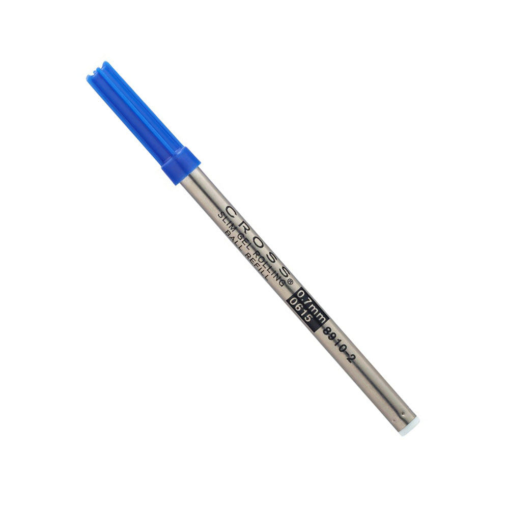 Cross 8910-2 Slim Gel Medium Rollerball Pen Refill Single Pack – Blue