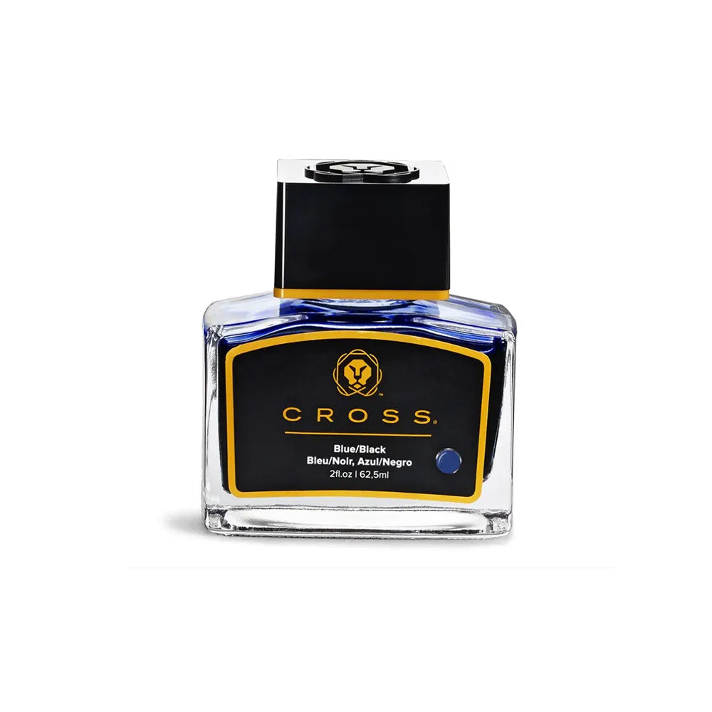 Cross Blue-Black Fountain Pen Ink Bottle - 62.5ml