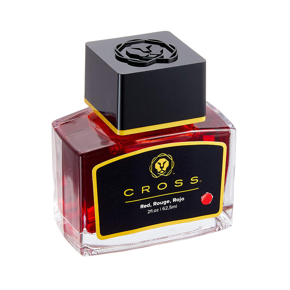 Cross Red Fountain Pen Ink Bottle - 62.5ml