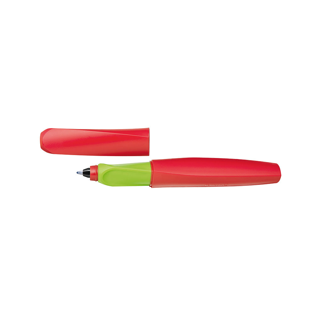 Twist® Rollerball Pen “Red-Green” Twist® rollerball pens lie comfortably in the hand, thanks to their ergonomic shape. Available in many different colour combinations and with erasable ink Trendy roller pen in a twisted design In many great color combinations Lie perfectly in the hand due to the ergonomic design Universally suitable for left-and right-handers Roller pen with erasable blue ink