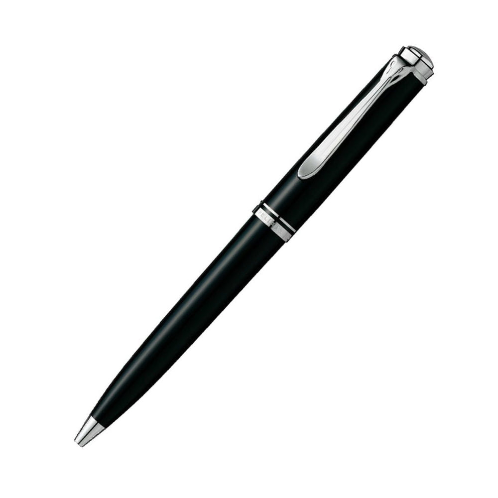 PELIKAN SOUVERAN ボールペン Pelikan Souveran K805 Black Resin with Silver Trim Ballpoint Pen