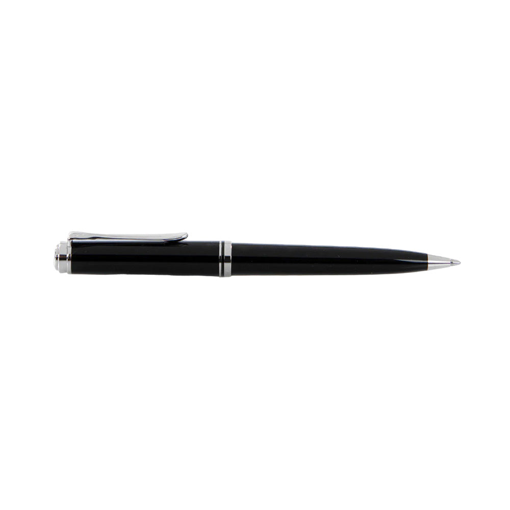 Pelikan Souveran K805 Black Resin with Silver Trim Ballpoint Pen