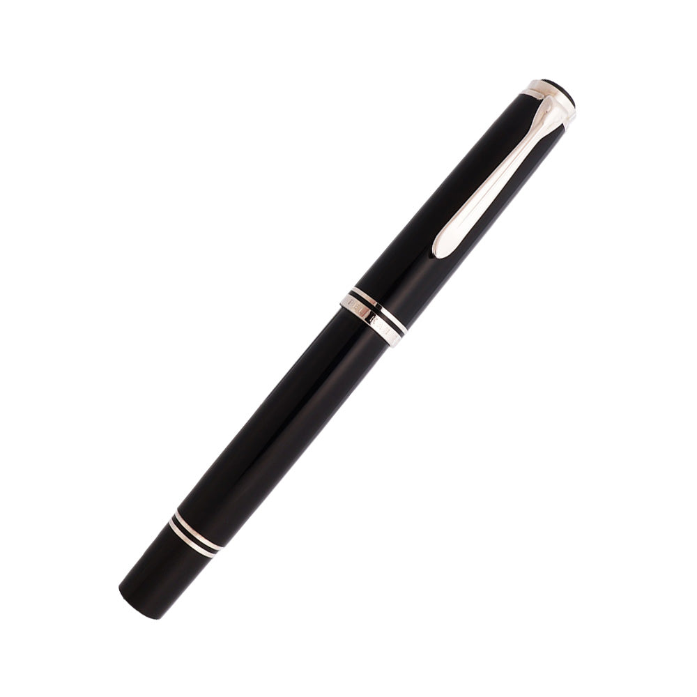 Pelikan Souveran R805 Black Resin with Silver Trim Rollerball Pen
