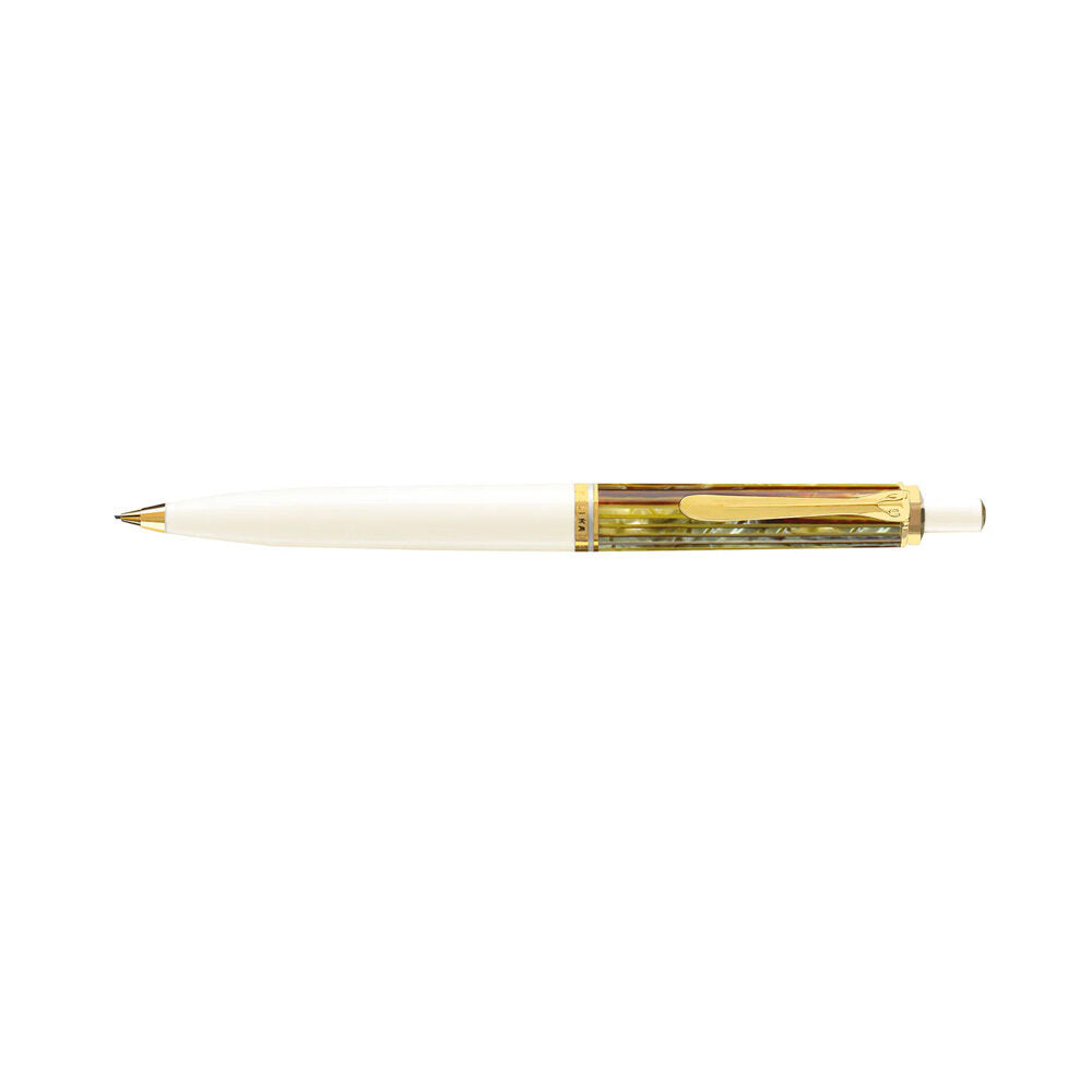 Pelikan Souveran K400 Tortoise White GT Ballpoint Pen