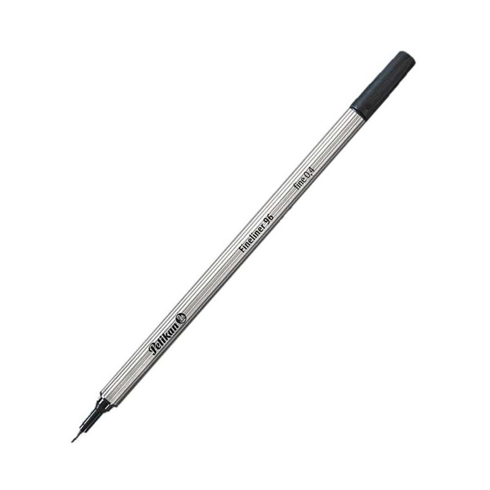 Pelikan Fineliner 96 0.4mm Tip - Black (Pack of 4)