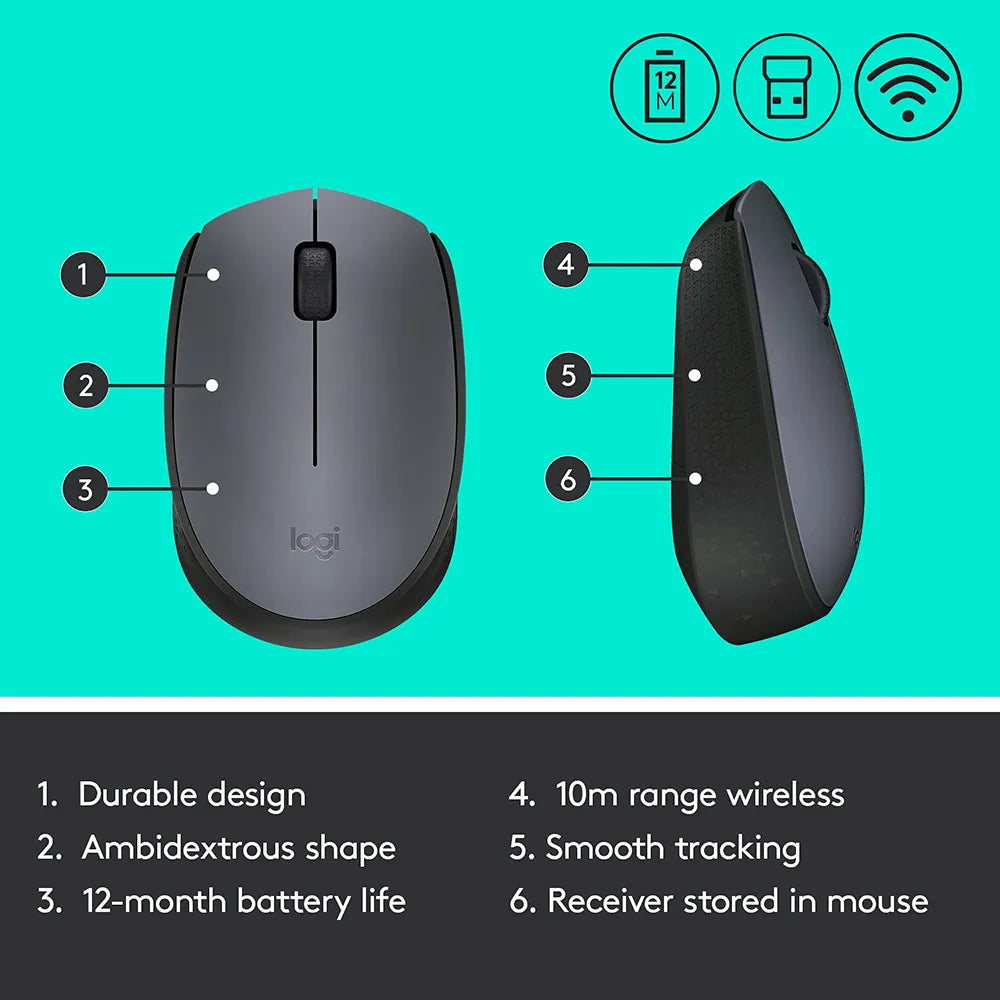 Logitech M170 Wireless Mouse