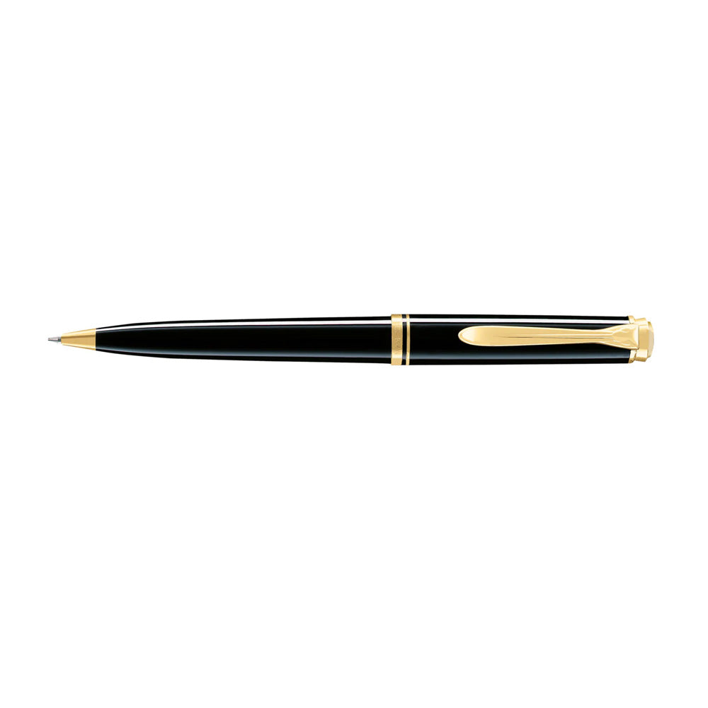 Pelikan Souveran K600 Black Resin with Gold-Plated Trim Ballpoint Pen