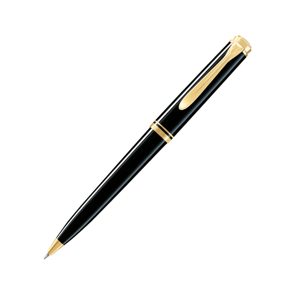 Pelikan Souveran K600 Black Resin with Gold-Plated Trim Ballpoint Pen