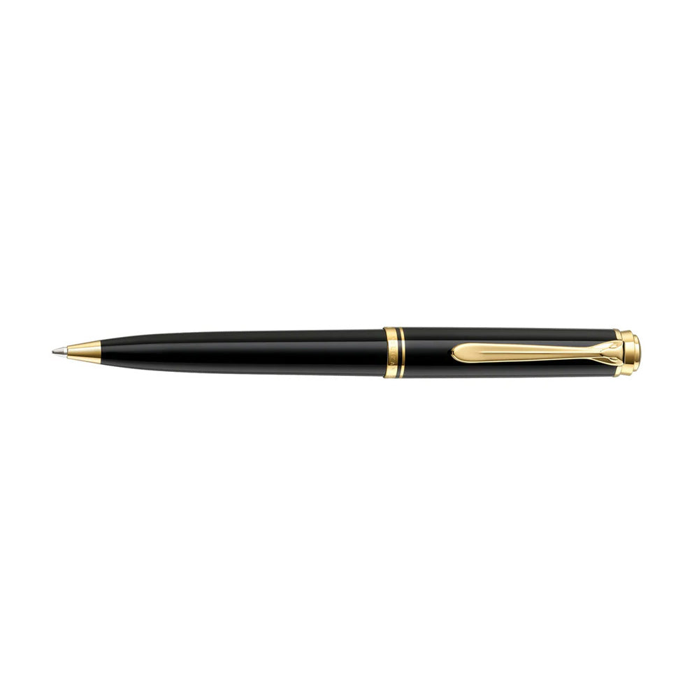 Pelikan Souveran K800 Black GT Ballpoint Pen