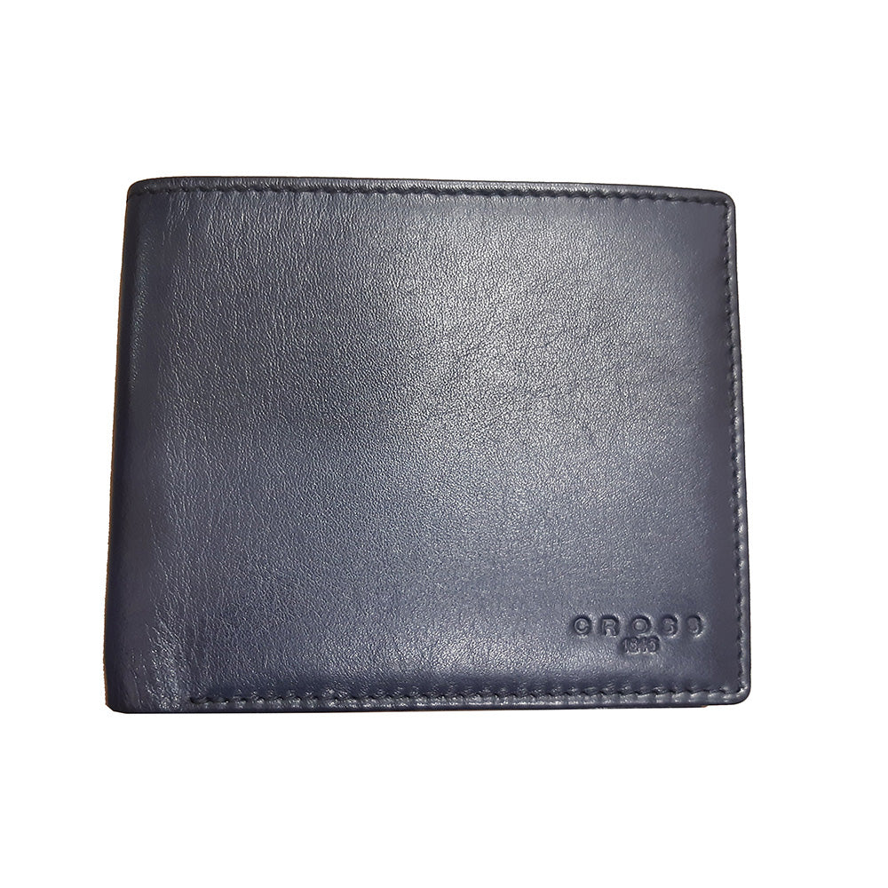 Cross Classic Mens Slim Wallet - Navy Blue