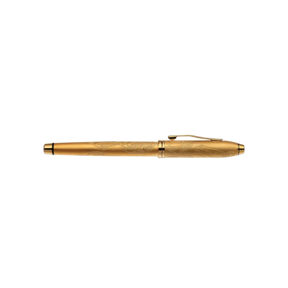 Cross Townsend Zodiac Year of the Horse 23KT Gold-plated with Gold-plated Rollerball Pen