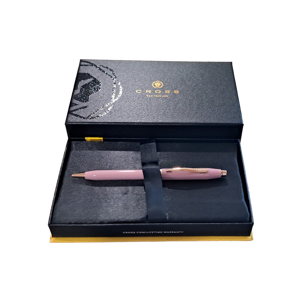 Cross Century II Smoky Pink with Rose Gold Plated Appointments Ballpoint Pen