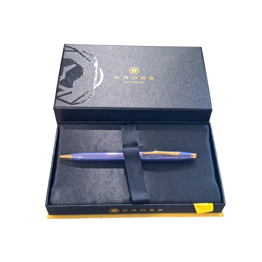Cross Century II Lavender Blue with 23KT Gold Plated Appointments Ballpoint Pen