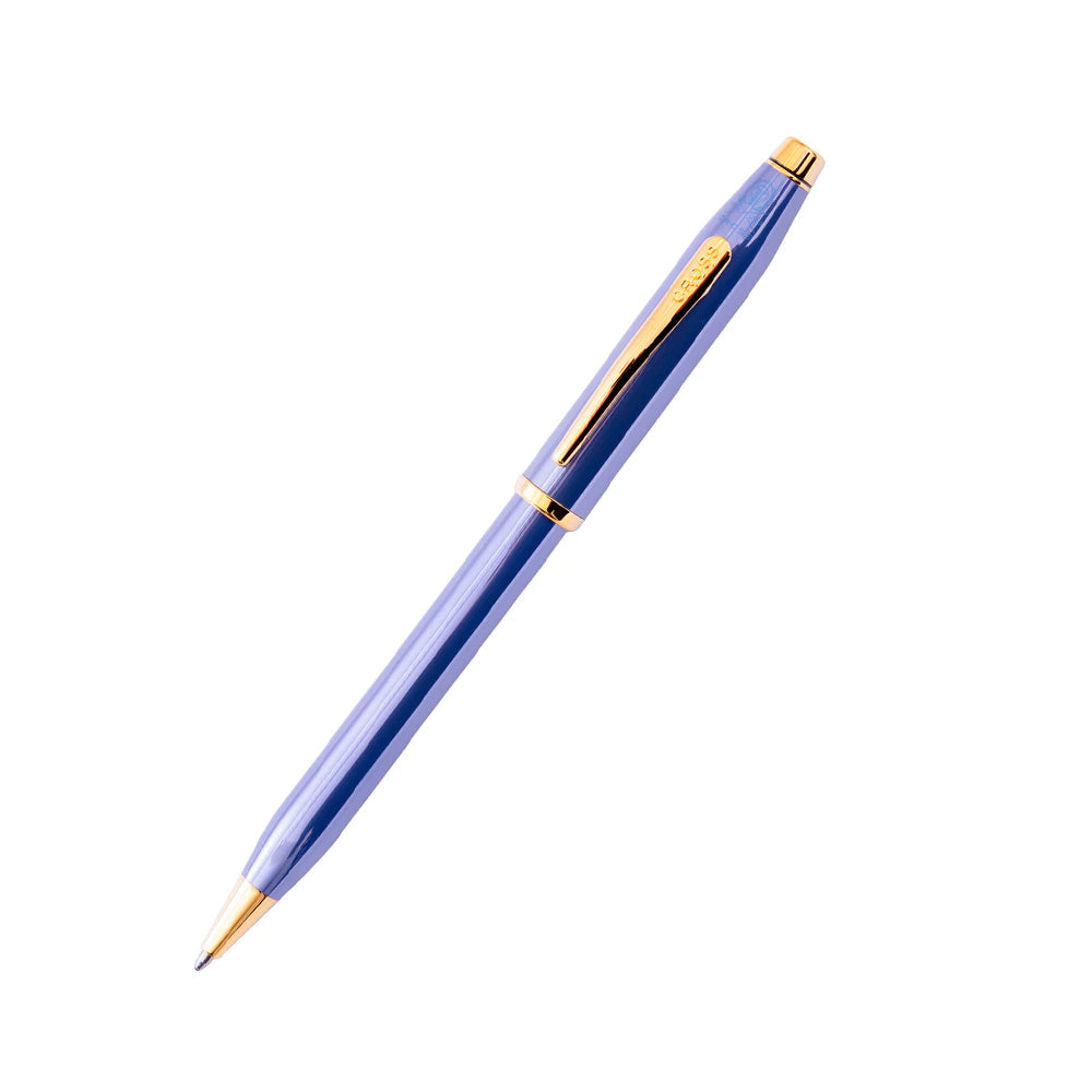 Cross Century II Lavender Blue with 23KT Gold Plated Appointments Ballpoint Pen