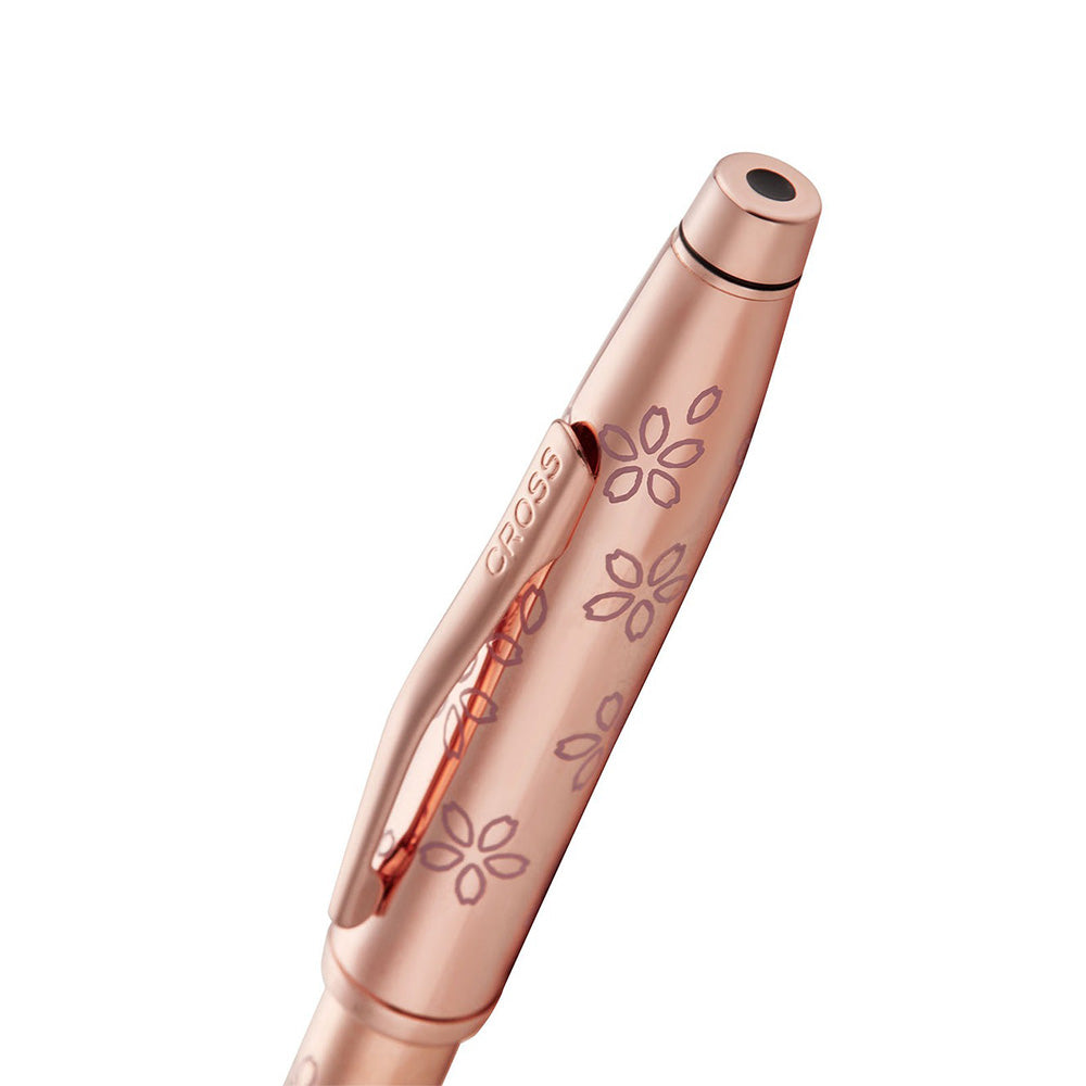 Cross Century II Cherry Blossom Rose Gold Plated Ballpoint Pen