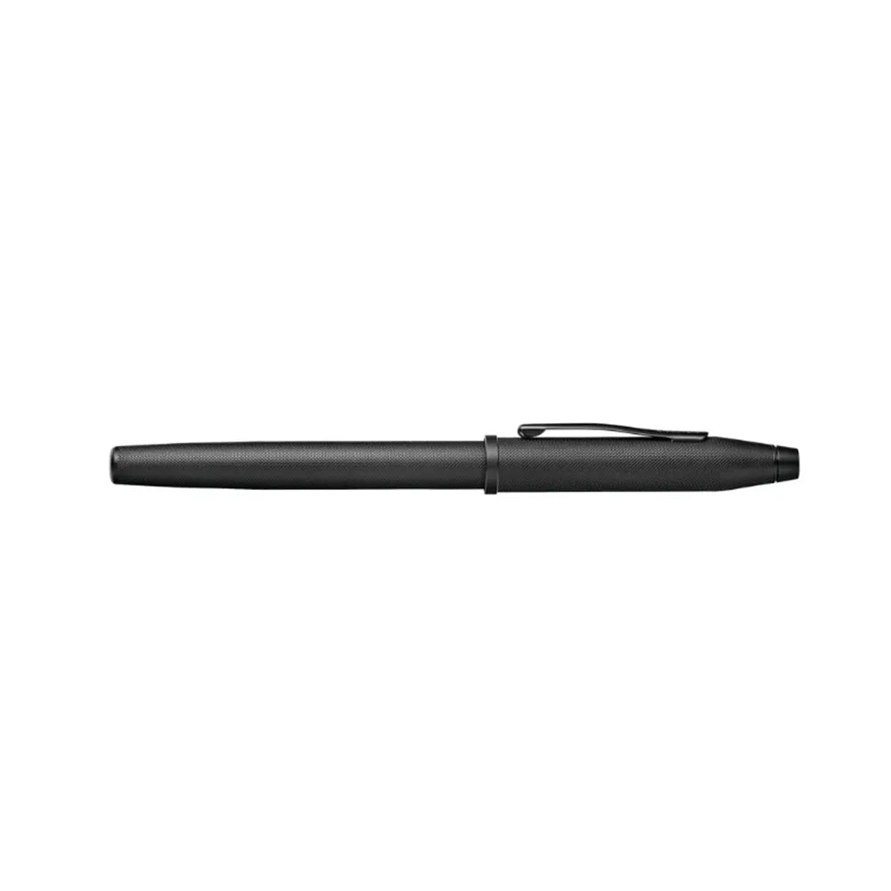 Cross Century II Black PVD Micro-knurl Polished Black PVD Trim Fountain Pen
