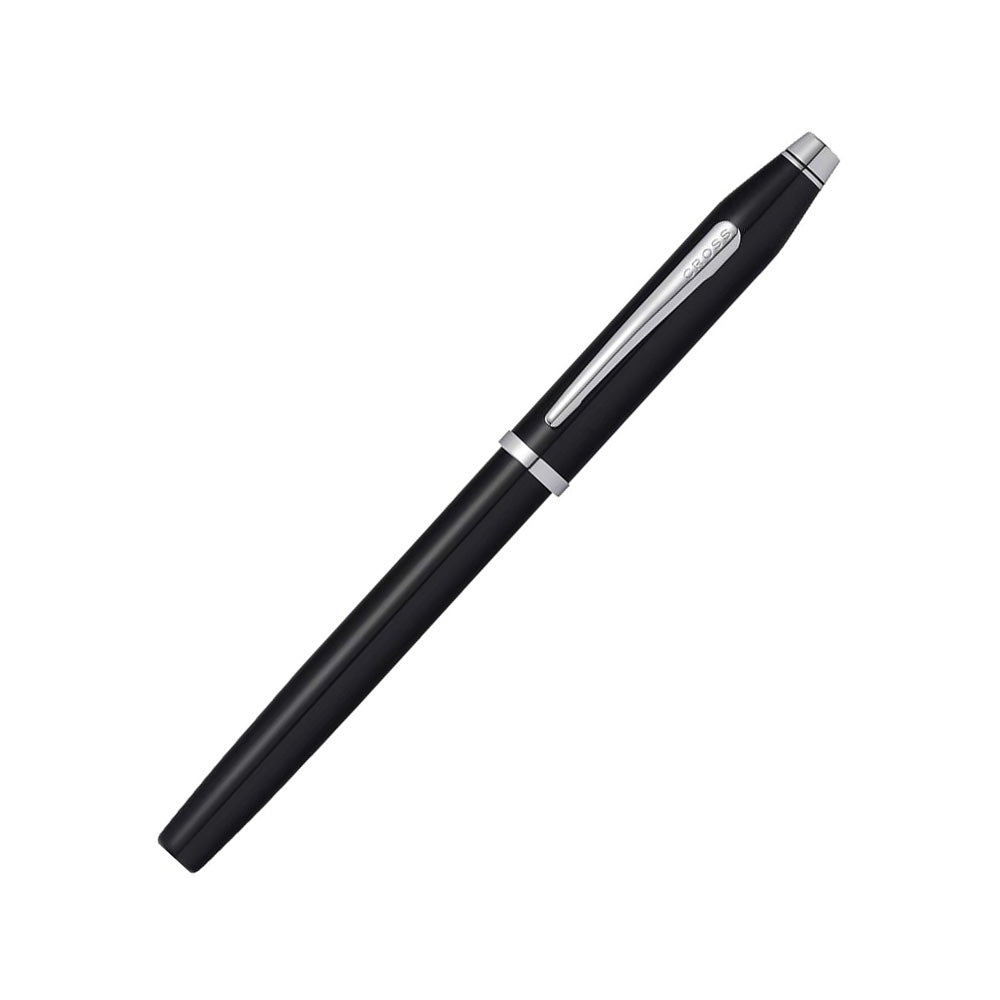 Cross Century II Translucent Black Lacquer with Chrome Trim Fountain Pen – Medium Nib