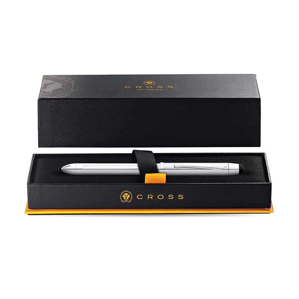 Cross Tech3+ Lustrous Chrome Multifunction Pen