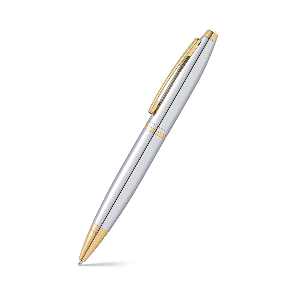 Cross Calais Medalist Chrome and Gold-Plated Ballpoint Pen