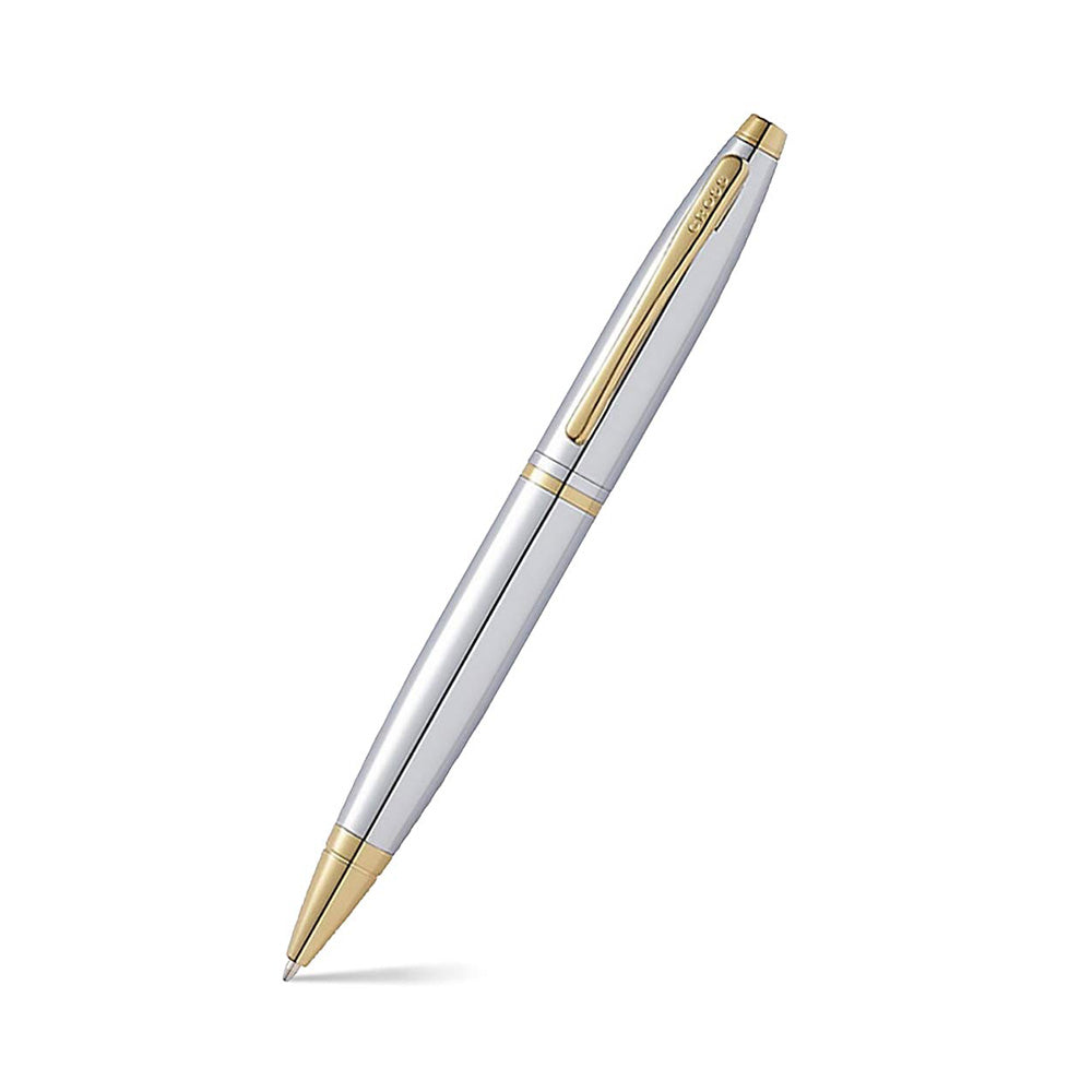 Cross Calais Medalist Chrome and Gold-Plated Ballpoint Pen