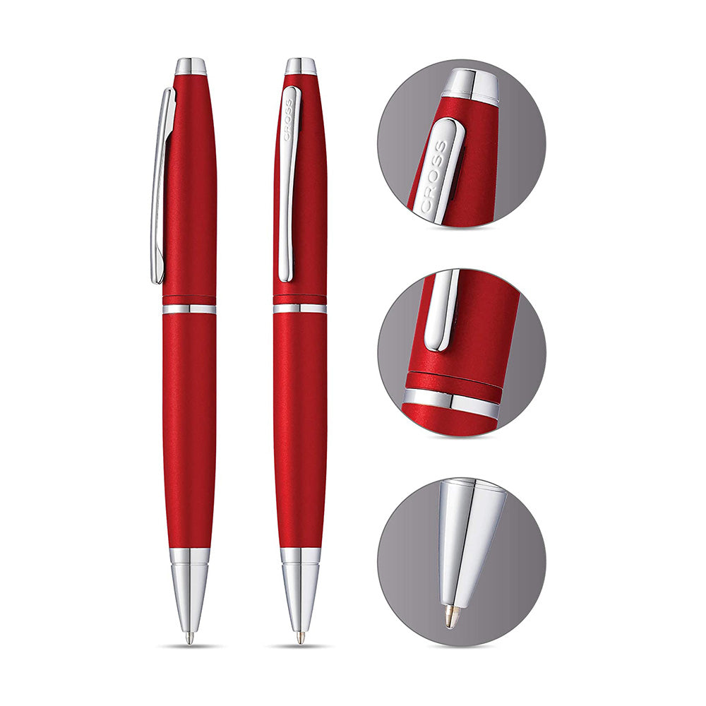 Cross Calais Matte Metallic Crimson Ballpoint Pen