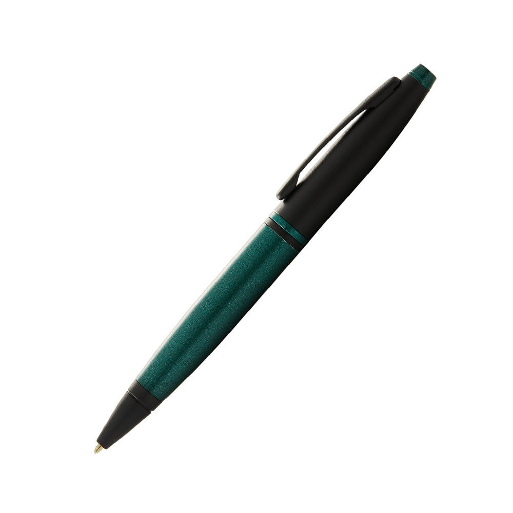 Cross Calais Matte Green and Black Lacquer Ballpoint Pen