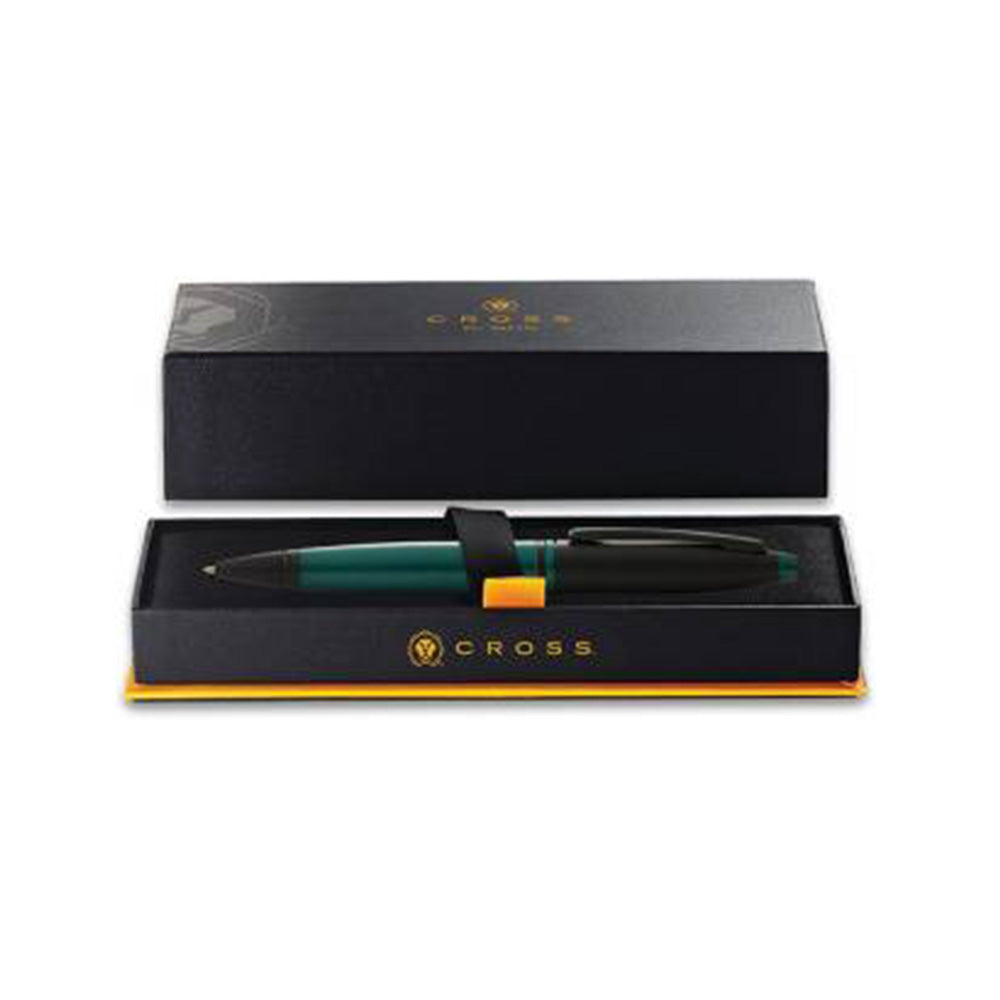 Cross Calais Matte Green and Black Lacquer Ballpoint Pen