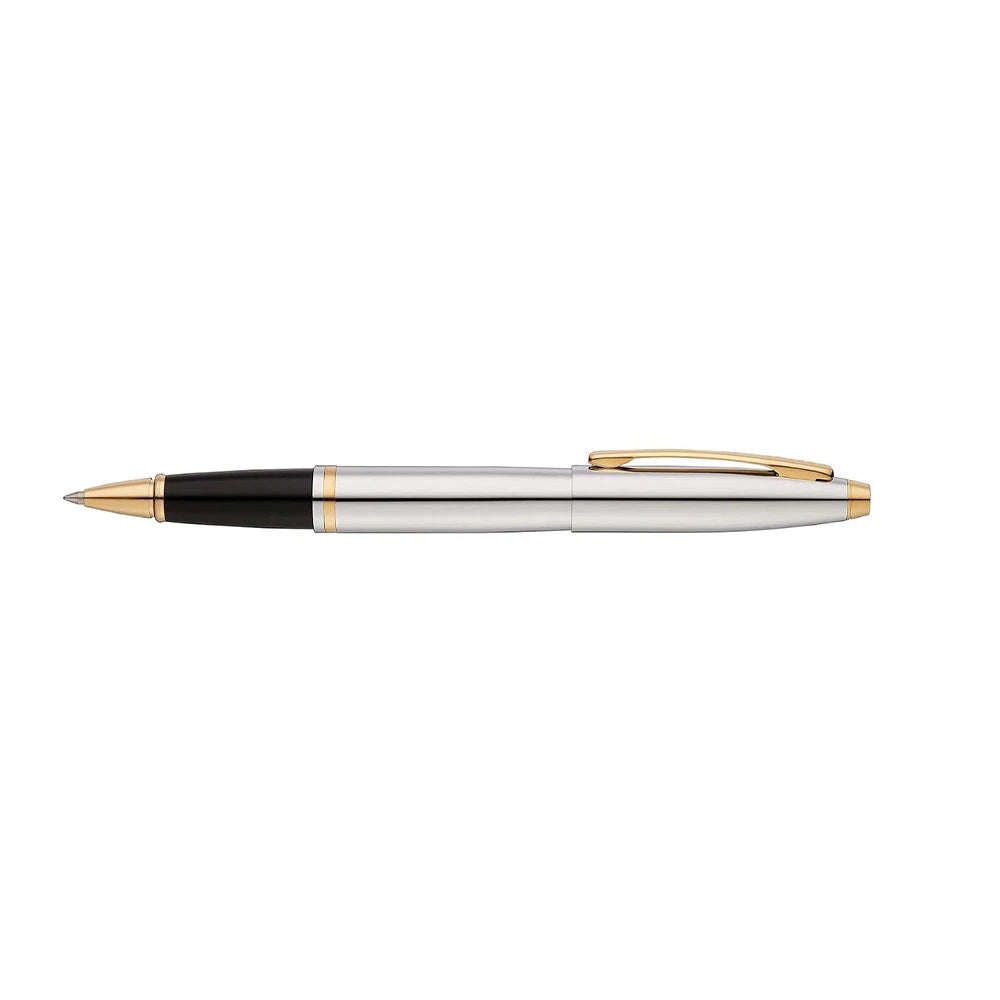 Cross Calais Medalist Chrome with Gold-Plated Rollerball Pen