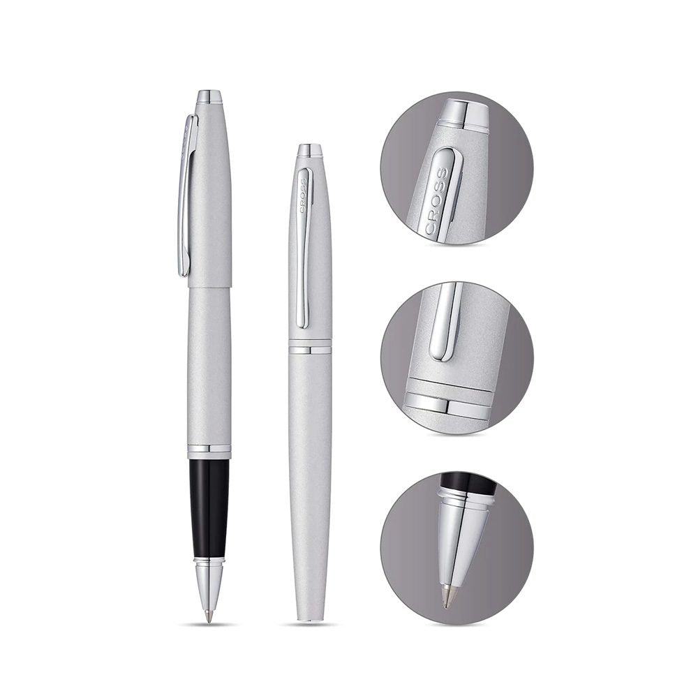 Cross Calais Satin Chrome Rollerball Pen