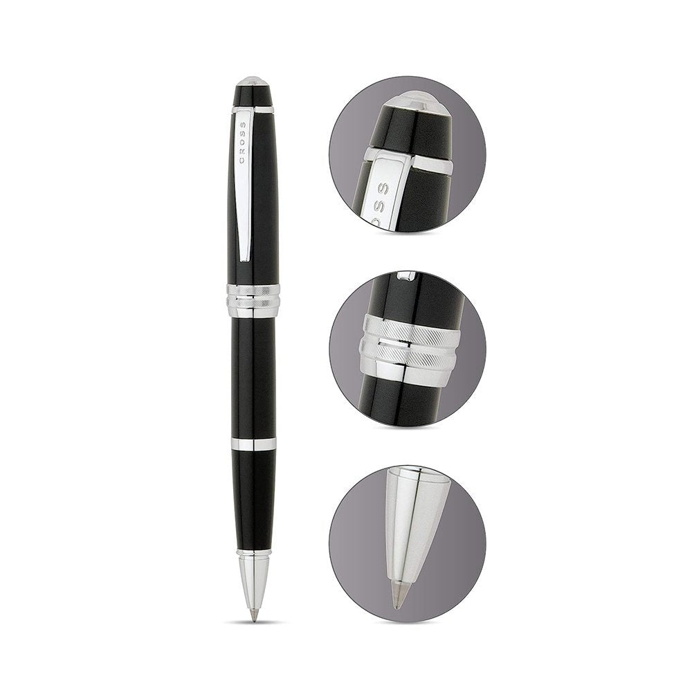 Cross Bailey Black Lacquer CT Rollerball Pen