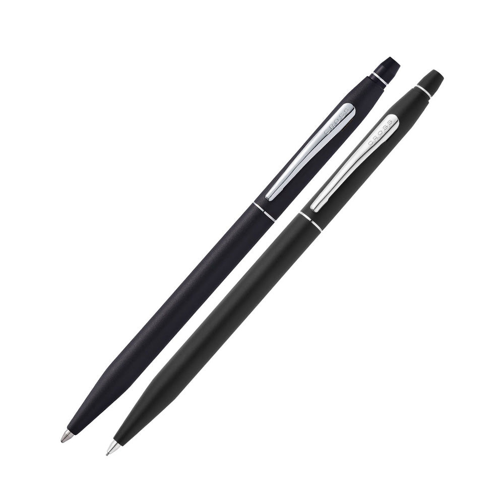 Cross Click Classic Black Ballpoint Pen and 0.5mm Mechanical Pencil Gift Set