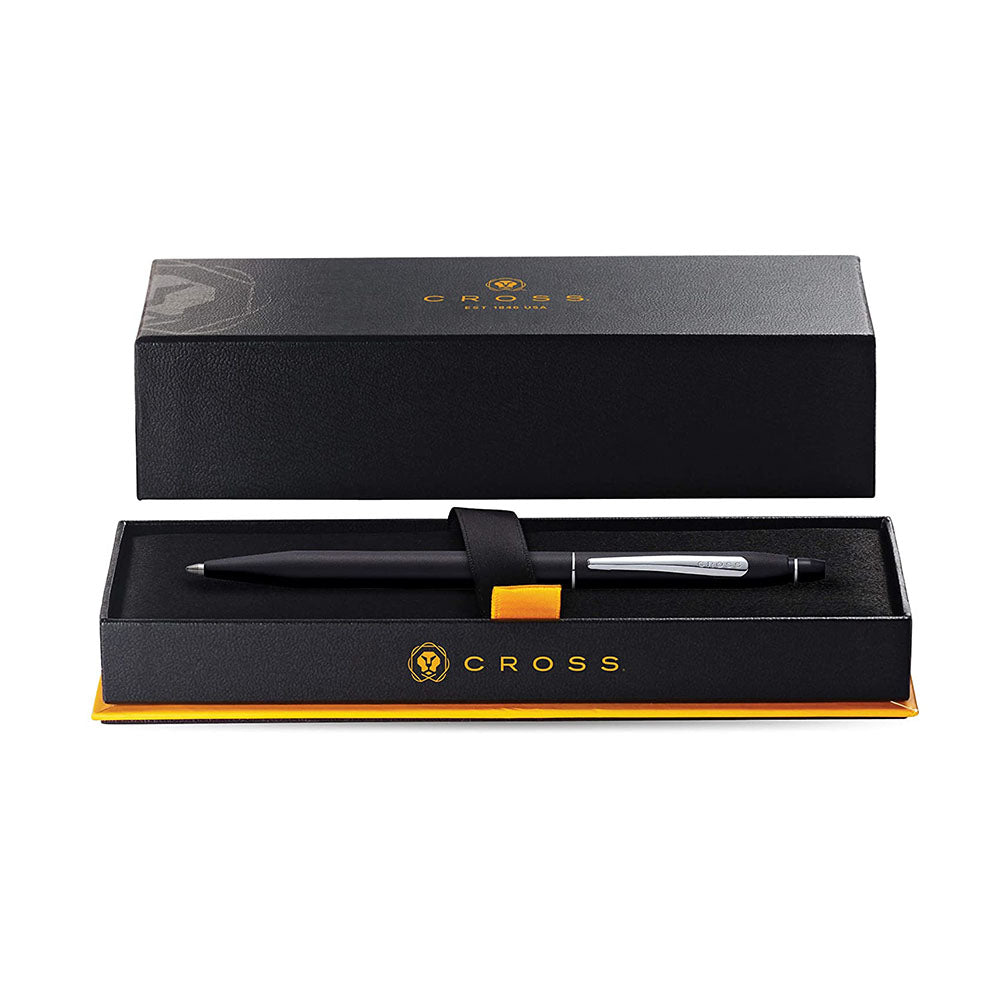 Cross Click Classic Black Chrome Trim Ballpoint Pen