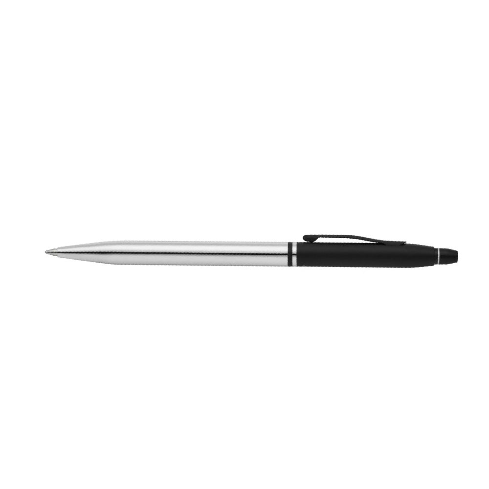 Cross Click Tuxedo Chrome with Black Trim Ballpoint Pen
